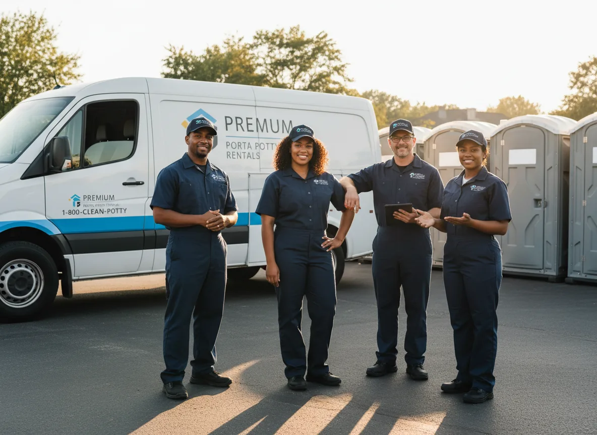 VIP Portable Toilets company in New Auburn, WI